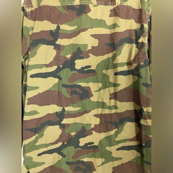 VANS ARLINGTON BUTTON DOWN SHIRT CAMO JACKET SZ  M - Picture 5 of 11